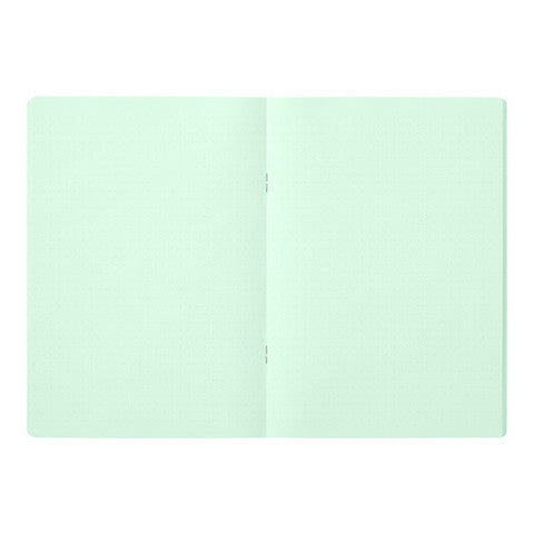 Midori Soft Color A5 Dotted Notebook - Green