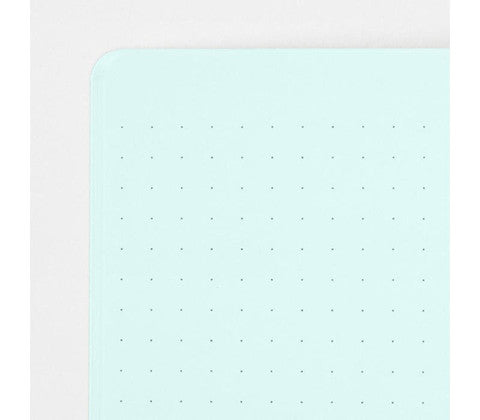 Midori Soft Color A5 Dotted Notebook - Blue