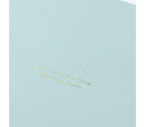 Midori Soft Color A5 Dotted Notebook - Blue