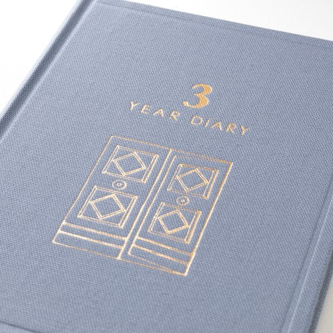 Midori 3 Year Mini Diary - Gate: Blue-Purple