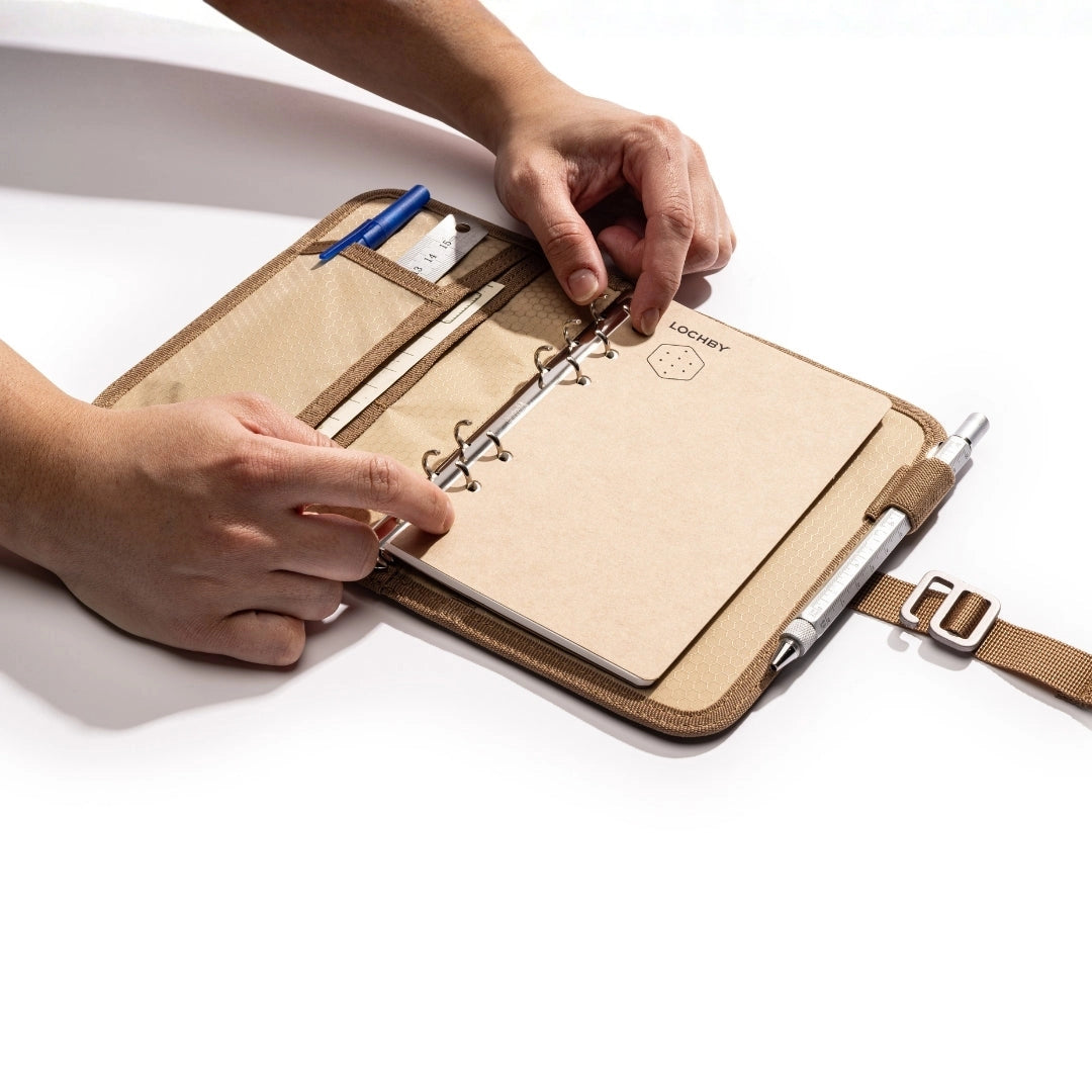 LOCHBY A6 6-Ring Field Binder - Harbor