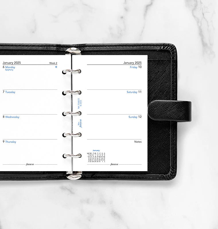 Filofax 2026 Mini Week to View Planner