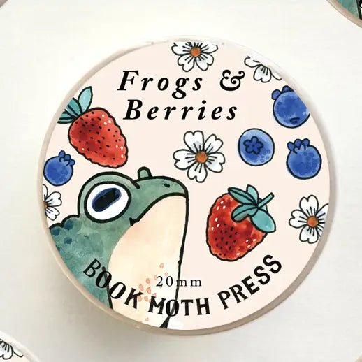Shelly Couvillion Washi Tape - Frogs and Berries