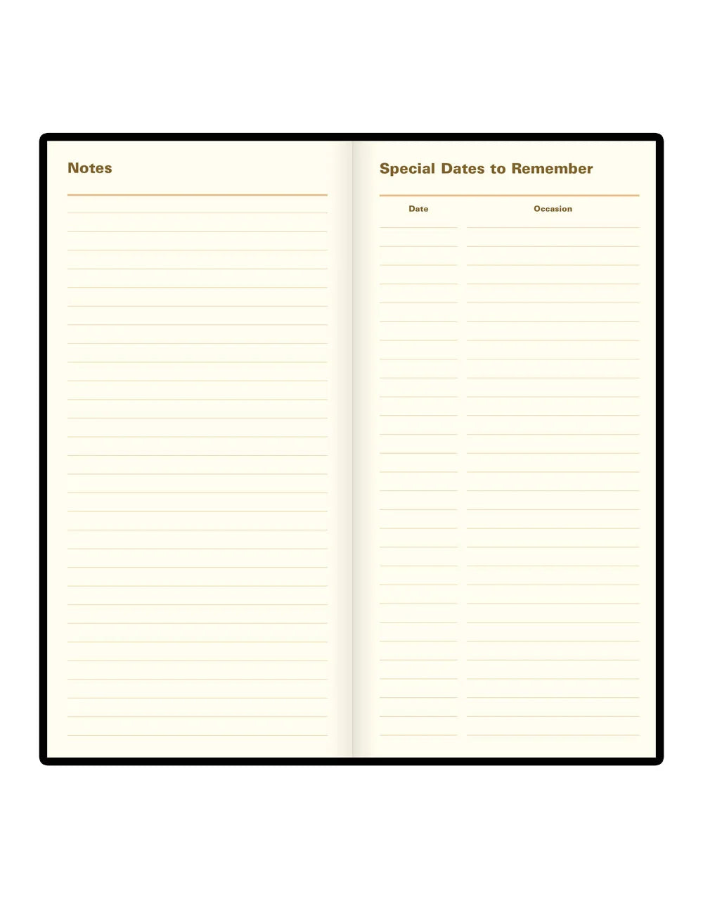 Letts of London 2027 Signature Bonded-Slim Week to View Planner - Blue (Upright)