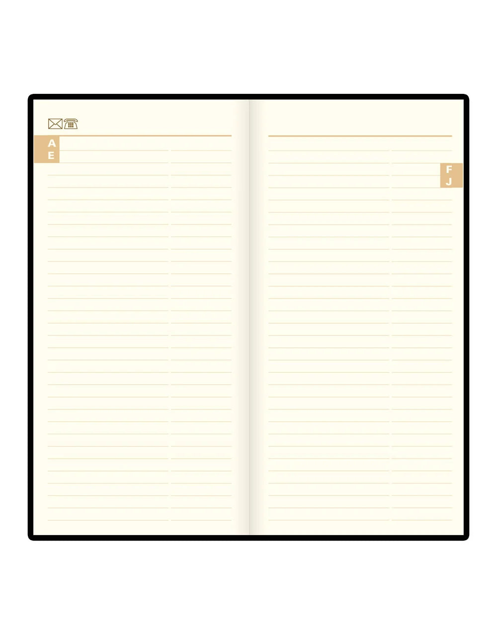 Letts of London 2027 Signature Bonded-Slim Week to View Planner - Blue (Upright)