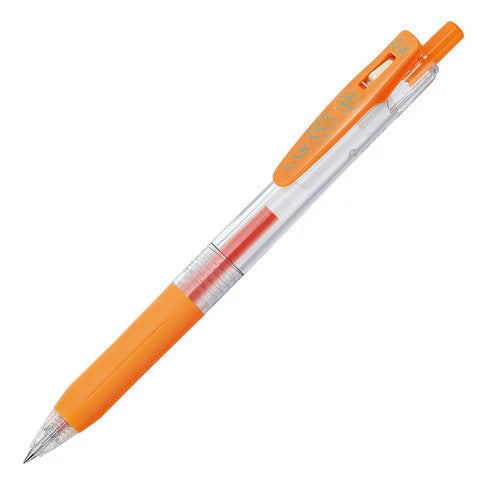 Sarasa Clip 0.4mm Gel Pen - Orange