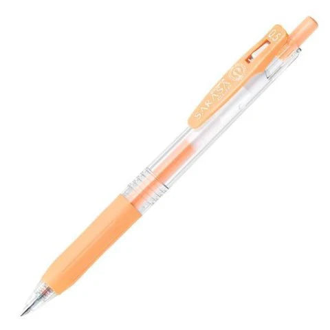 Sarasa Clip 0.5mm Gel Pen - Milk Orange