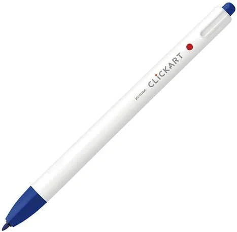 ZEBRA CLiCKART Retractable Marker - Blue (0.6mm)