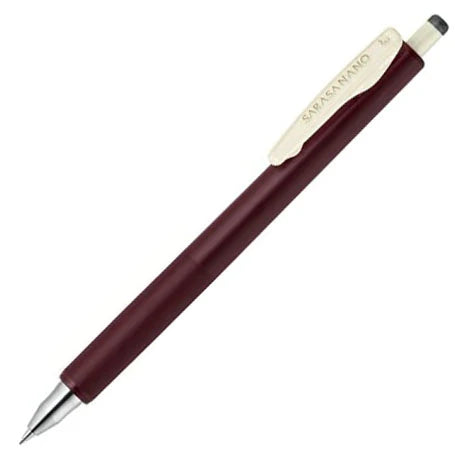 Sarasa Nano 0.3mm Gel Pen - Red Black