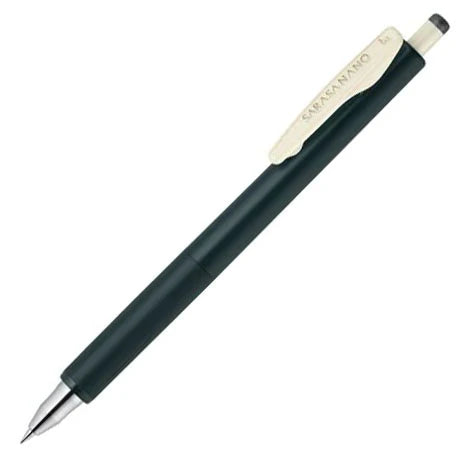 Sarasa Nano 0.3mm Gel Pen - Green Black