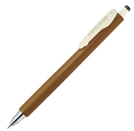 Sarasa Nano 0.3mm Gel Pen - Camel Yellow