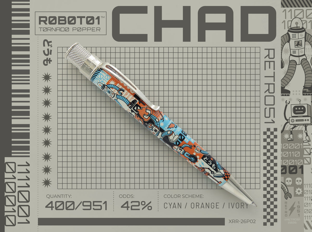 Retro 51 Collection Tornado Popper Rollerball - Roboto1 (Limited Edition 951)