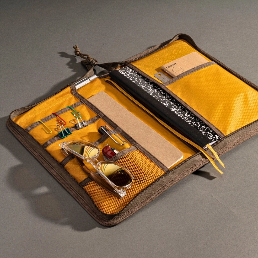 LOCHBY B5 Field Folio - Brown