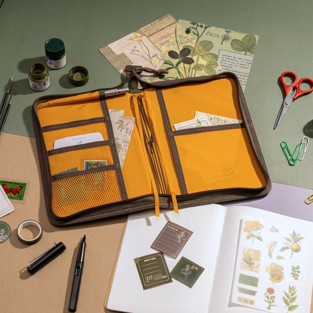 LOCHBY A5 Field Folio - Brown