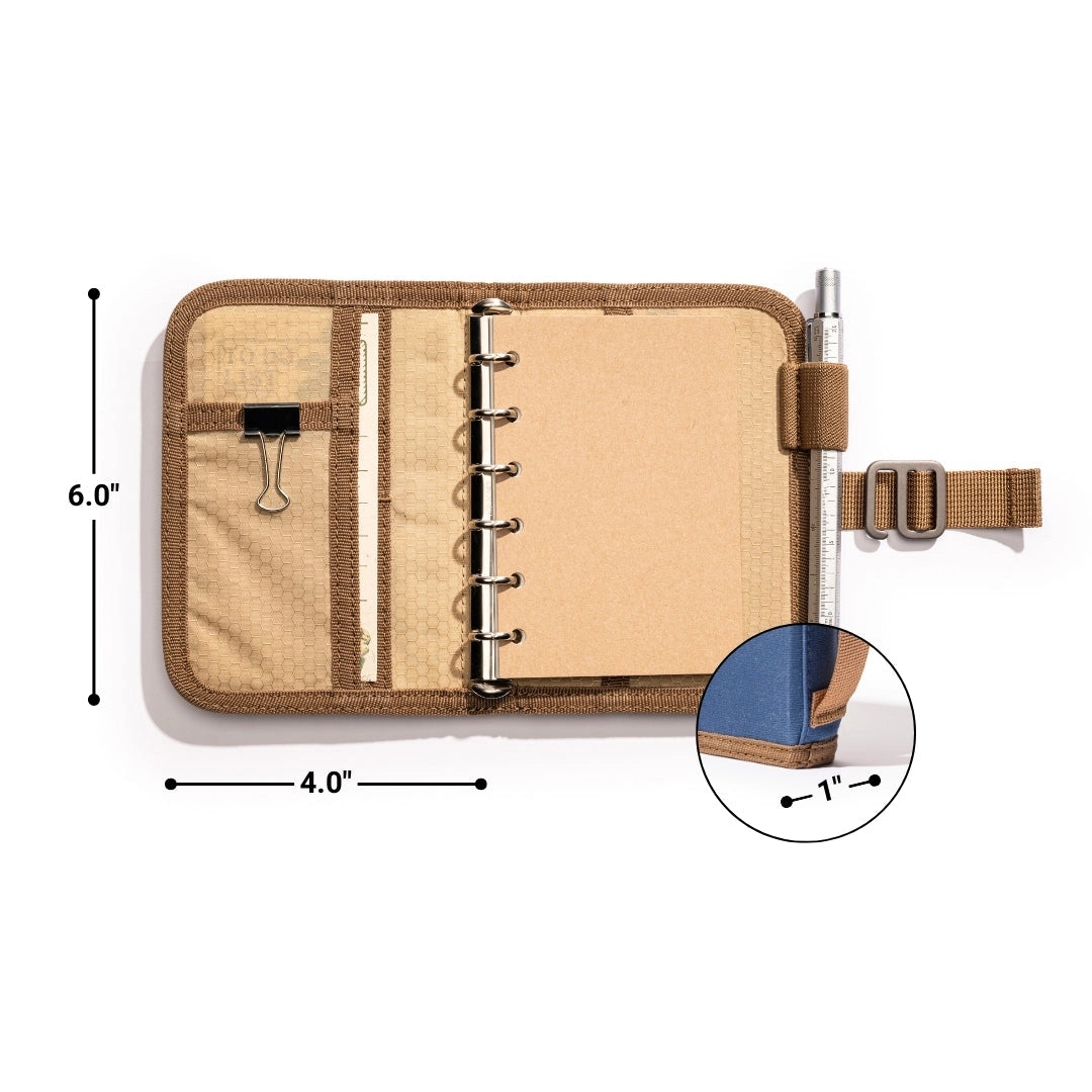 LOCHBY A7 6-Ring Field Binder - Harbor