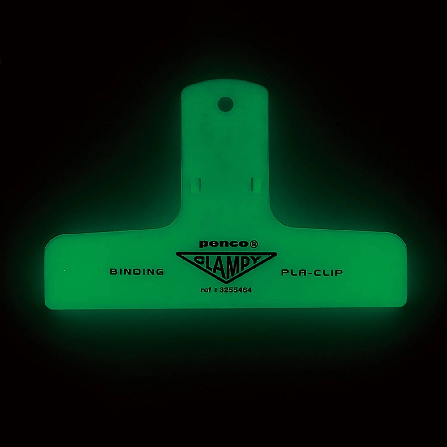 Hightide PENCO Clampy Plastic Clip - Glow in the Dark