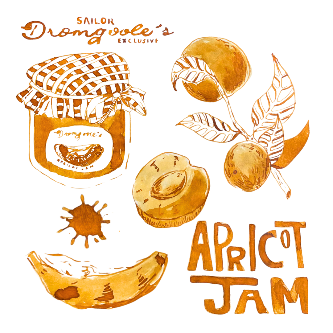 Sailor Apricot Jam (20ml) Bottled Ink (Dromgoole's Exclusive)