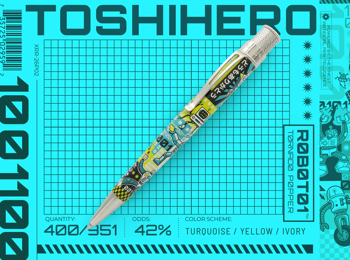 Retro 51 Collection Tornado Popper Rollerball - Roboto1 (Limited Edition 951)