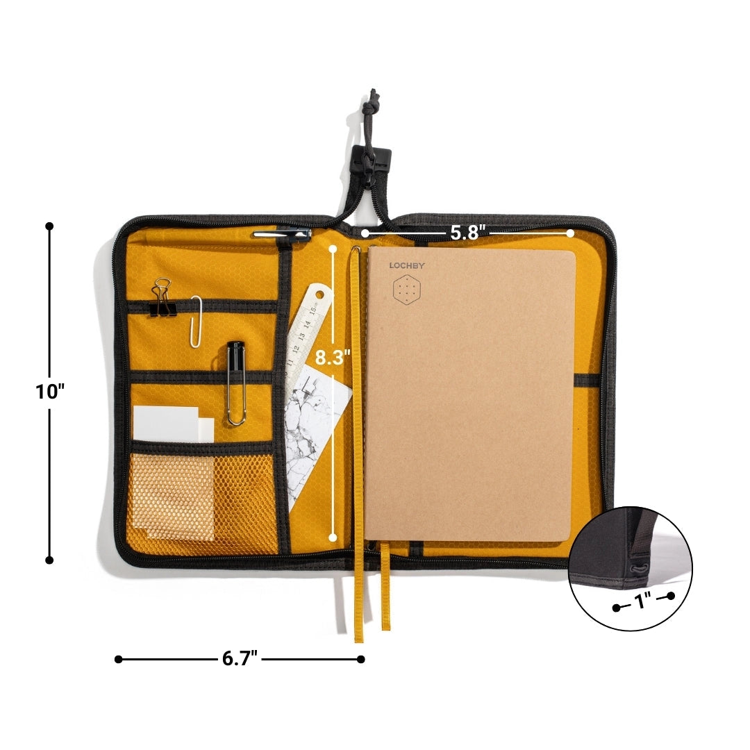 LOCHBY A5 Field Folio - Bumblebee