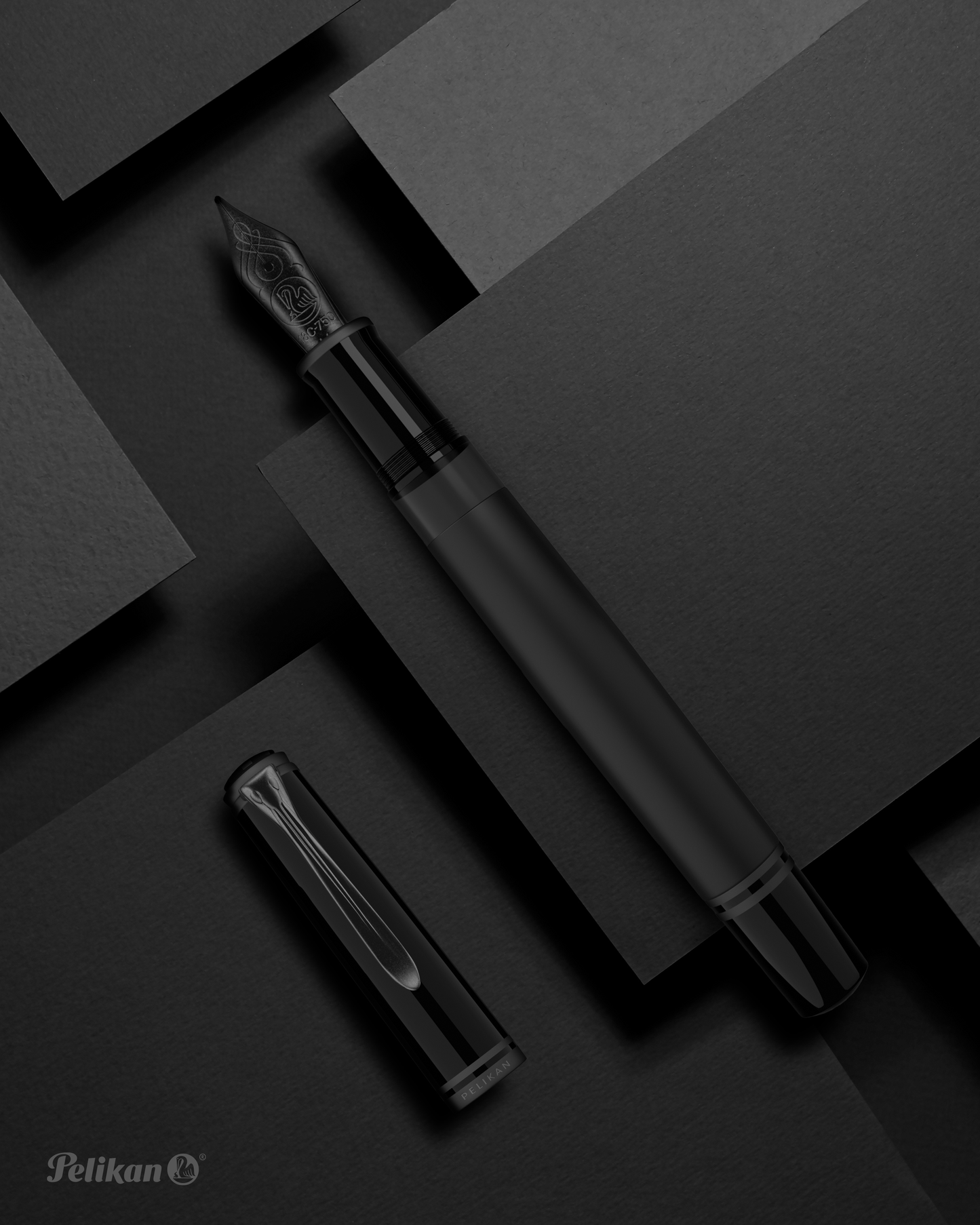 Pelikan Souverän M809 Fountain Pen - Black Matte (Special Edition)