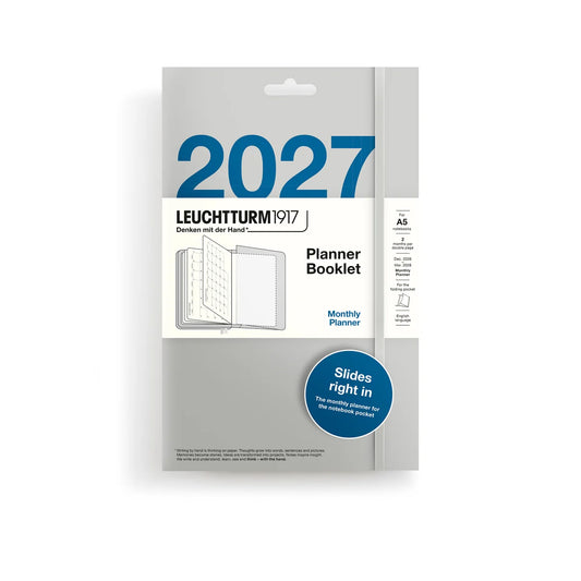 Leuchtturm1917 2027 A5 Medium Monthly Planner Booklet