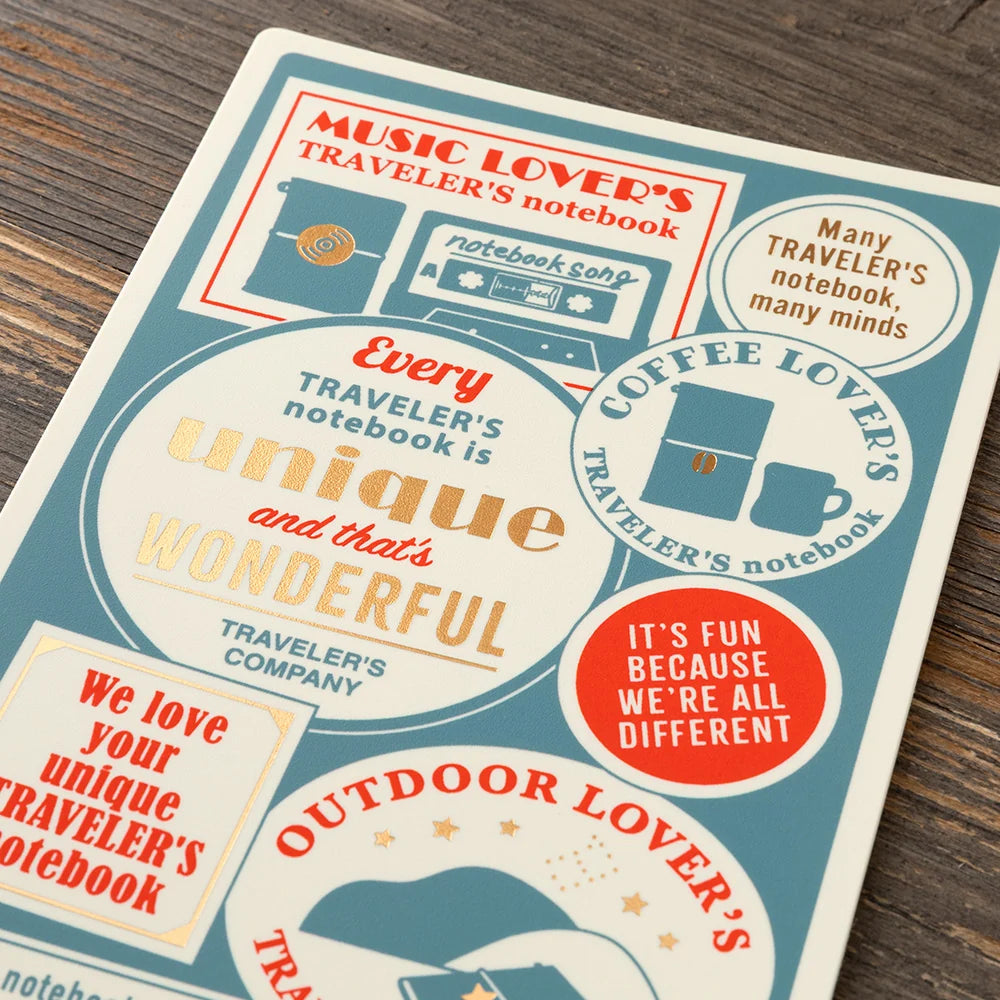 TRAVELER'S 2027 Plastic Sheet - Regular Diary Size