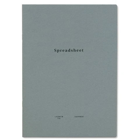 Laconic Style Notebook - Spreadsheet