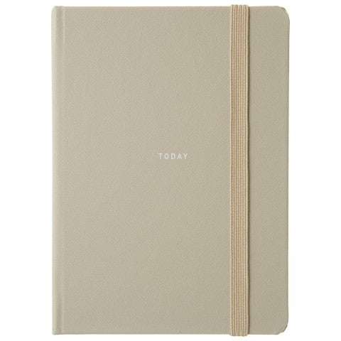 Laconic Hardcover Pocket Log Diary - Beige