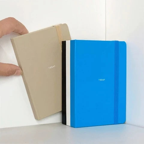 Laconic Hardcover Pocket Log Diary - Black