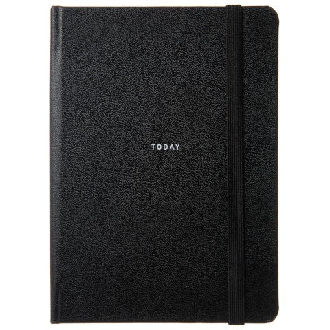 Laconic Hardcover Pocket Log Diary - Black