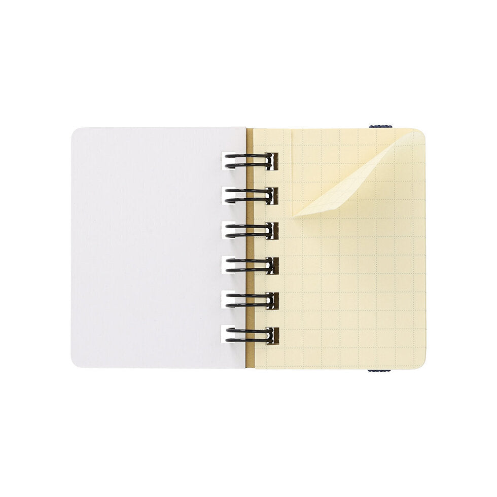 Delfonics Rollbahn micro! Spiral Notebook - Cream