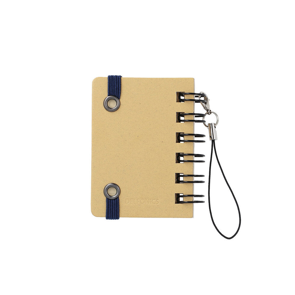 Delfonics Rollbahn micro! Spiral Notebook - Cream
