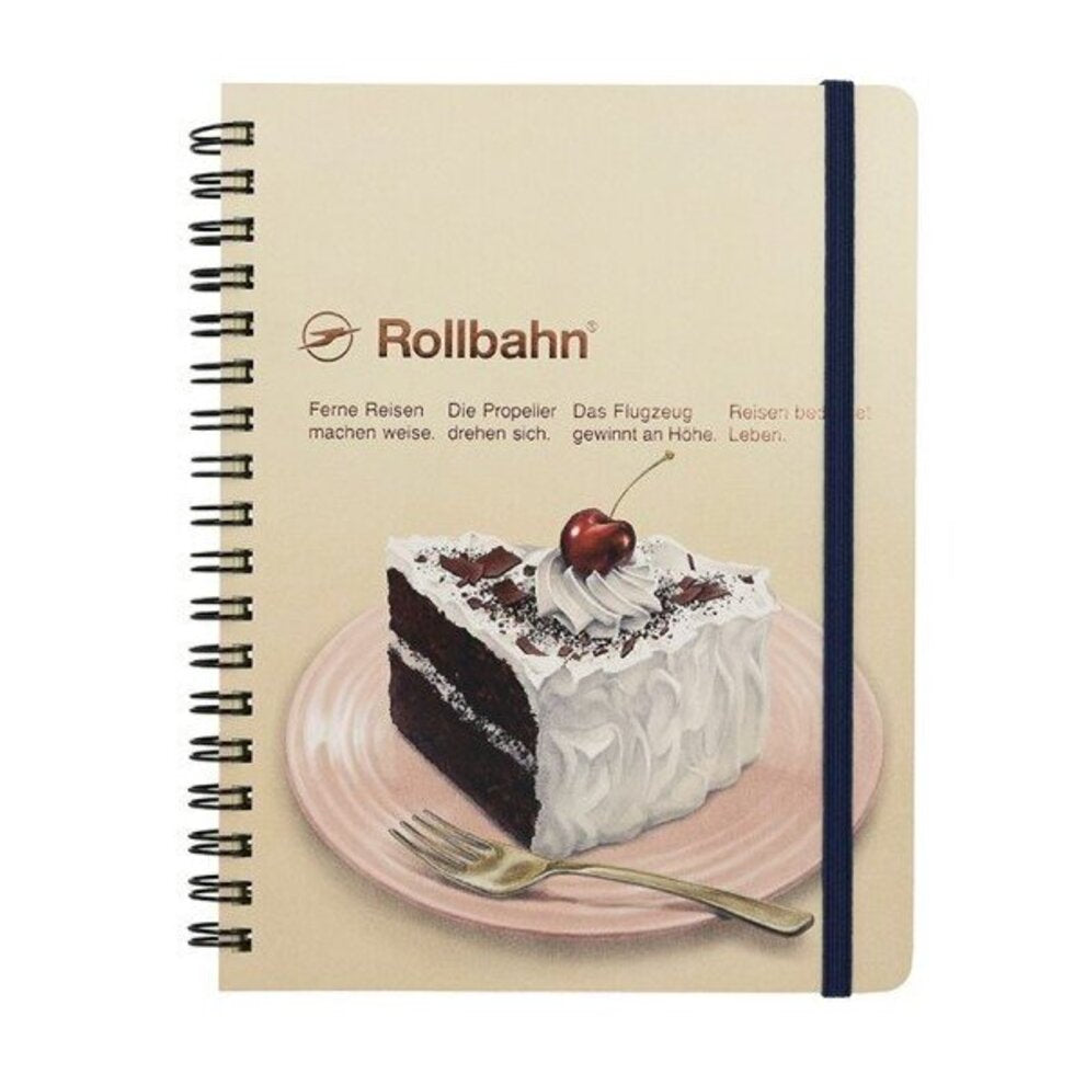 Delfonics Rollbahn American Sweets Spiral Large Notebook - Devil's Food Cake