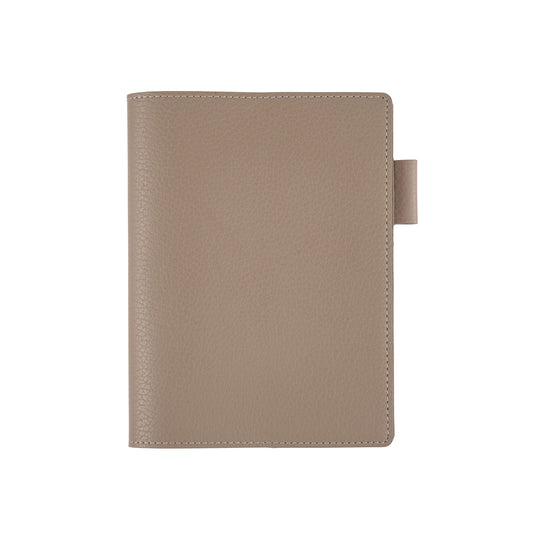 Hobonichi A6 Techo 5-Year Leather Cover Only - Beige & Navy