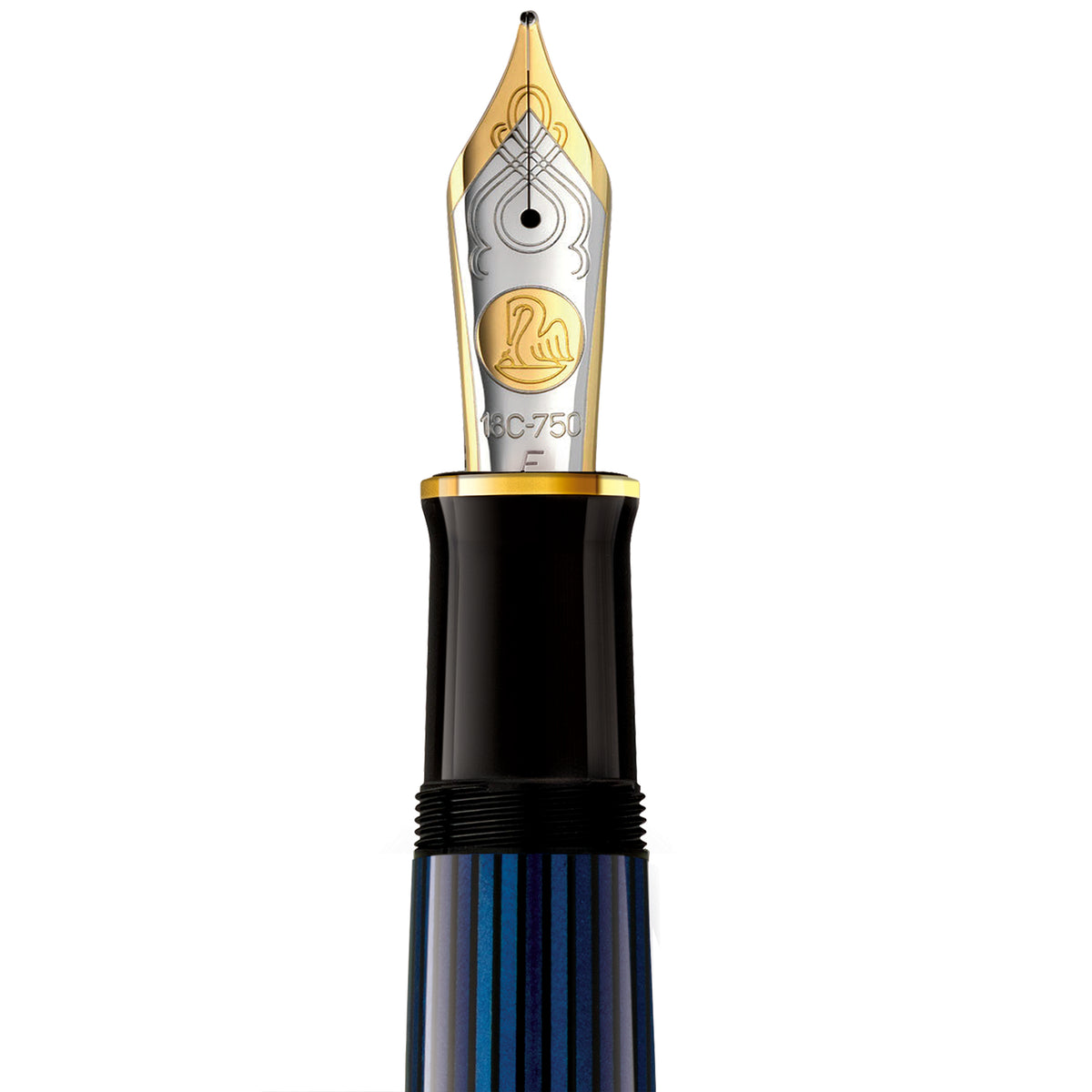Pelikan Souverän® M1000 Fountain Pen - Black/Blue (USA Exclusive - Special Edition)