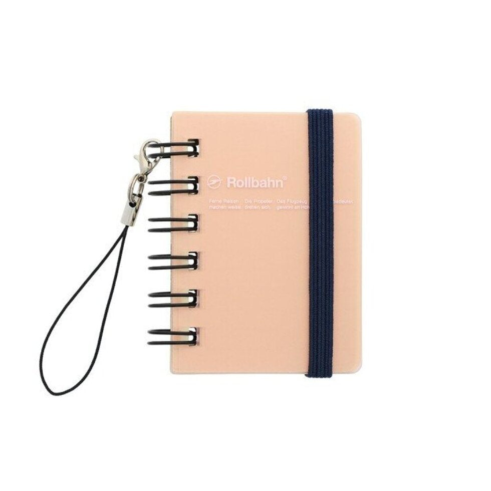 Delfonics Rollbahn micro! Spiral Notebook - CLEAR Pink