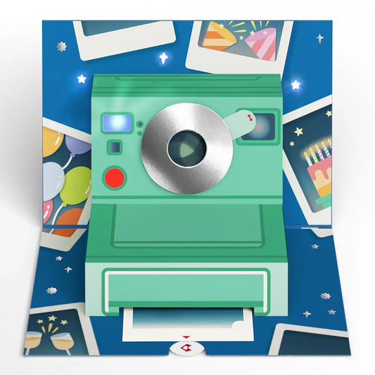 Lovepop Light-Up & Music Pop-Up Card - Oh Snap, It's Your Birthday
