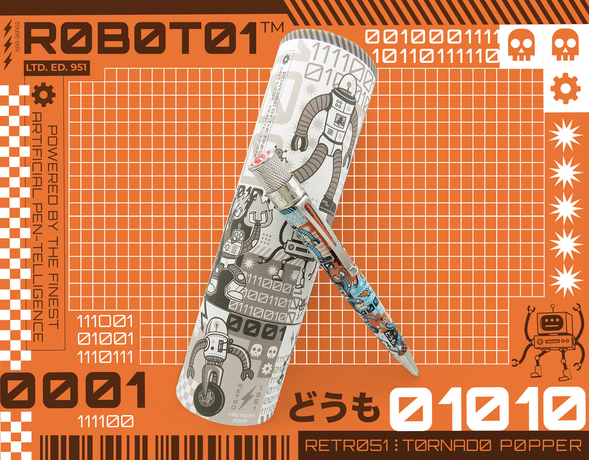 Retro 51 Collection Tornado Popper Rollerball - Roboto1 (Limited Edition 951)