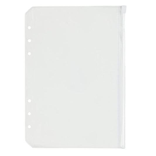 Menmin Made A5 Journal Bag Accessory Refill - Clear Zipper Binder Pocket