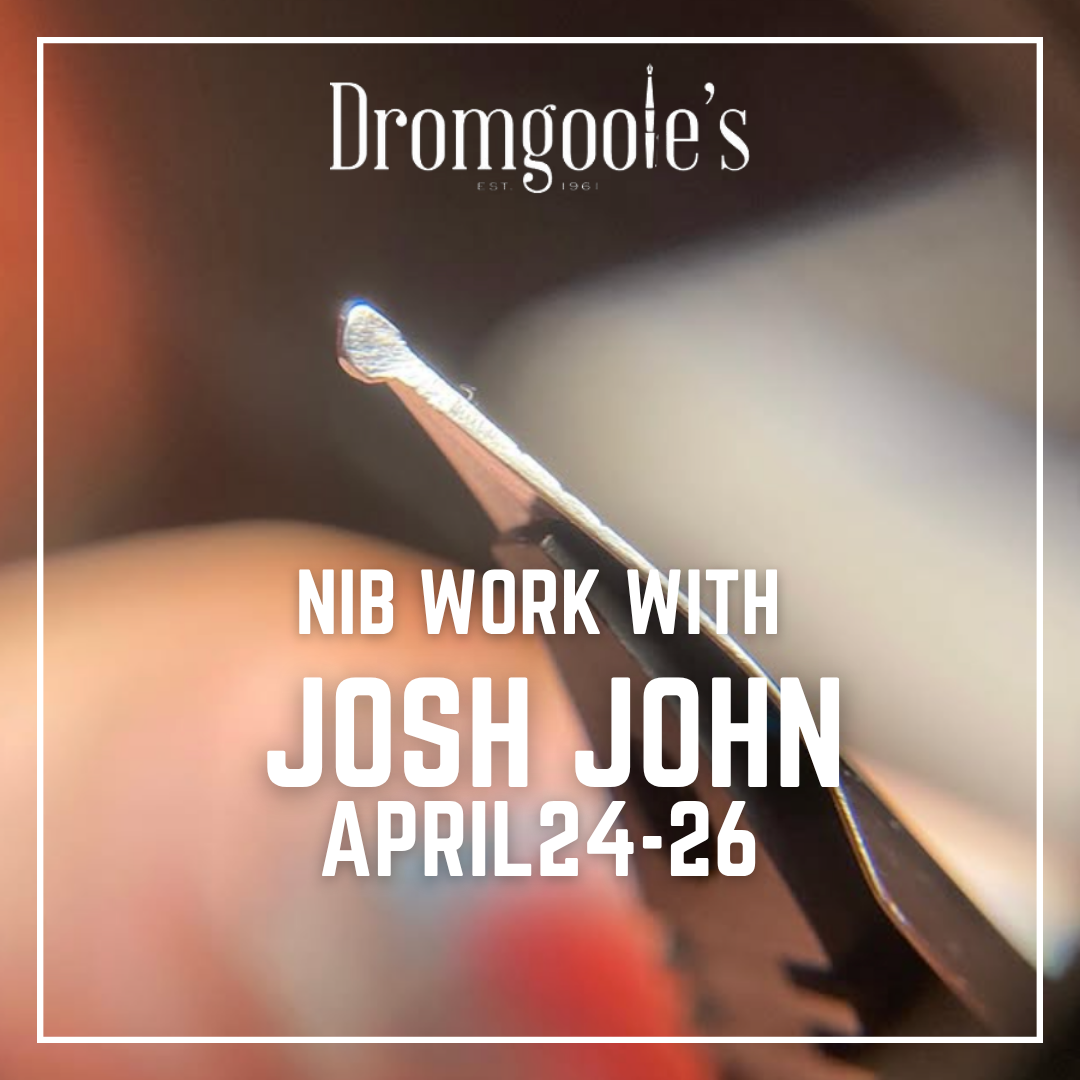 Josh John Nib Grinding Event April 24-25
