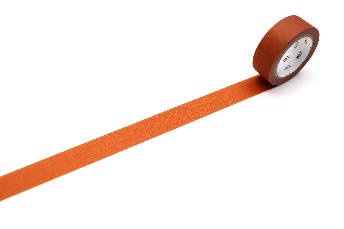MT Masking Tape - Tape Single - Matte Burnt Orange (15mm)