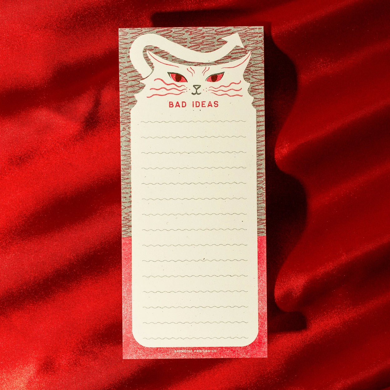 Bromstad Printing Risograph Notepad - Bad Ideas