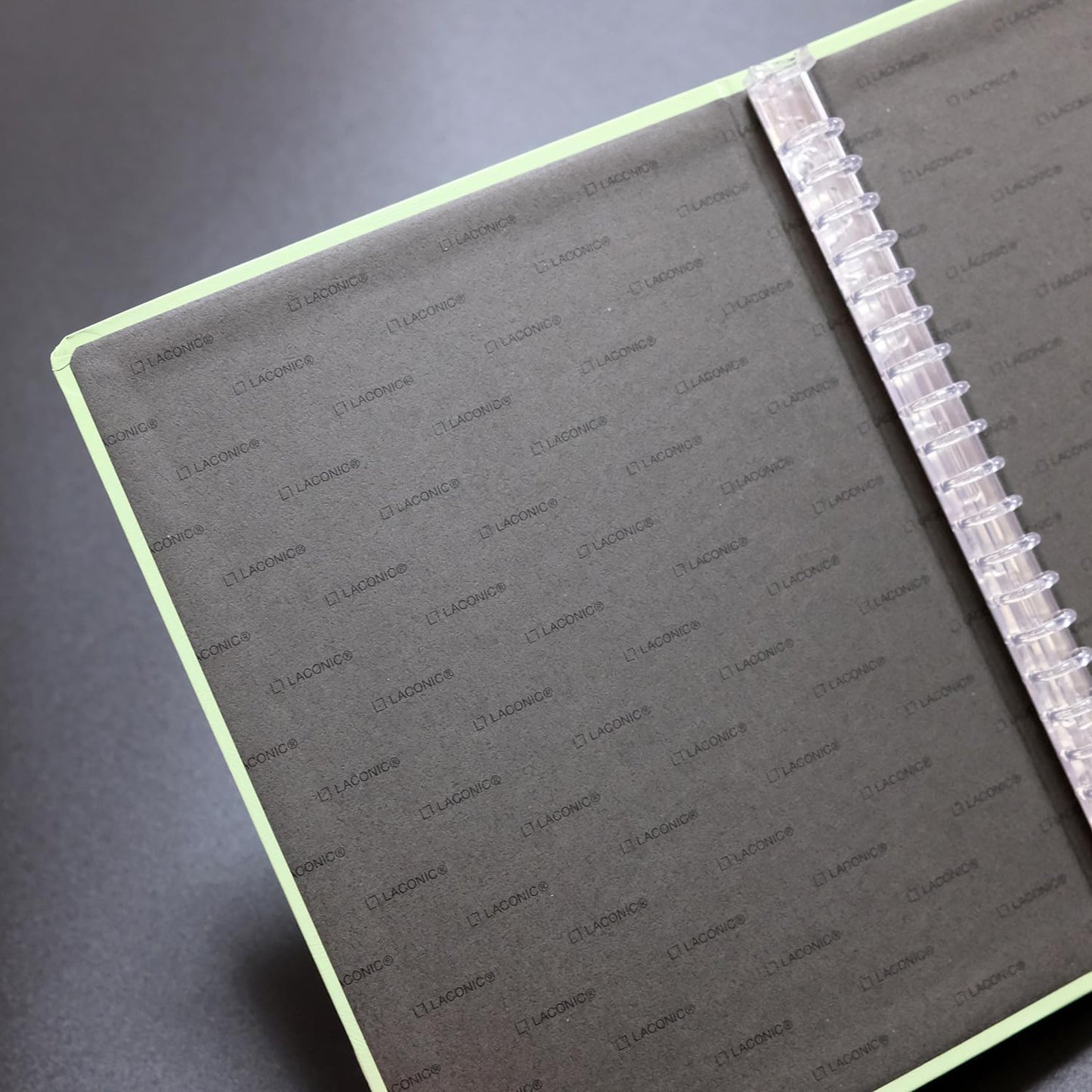 Laconic A5 Flex 20 Ring Binder - Gray