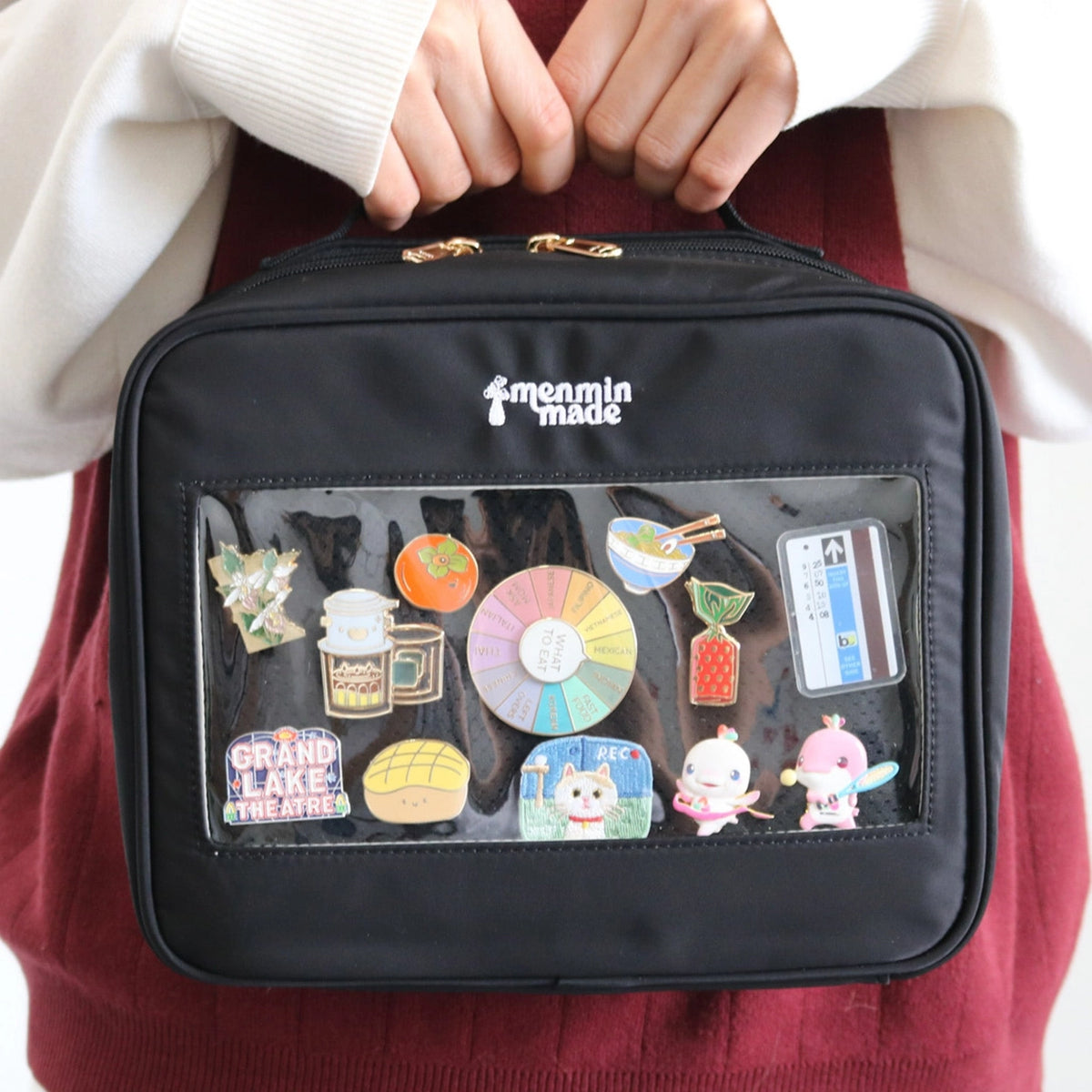 Menmin Made Ultimate Stationery Journal Bag - Black