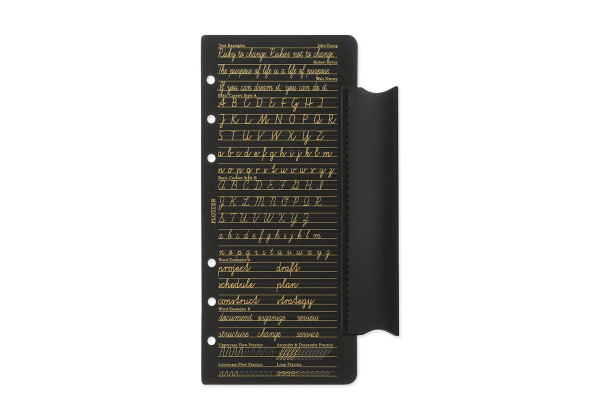 PLOTTER Accessory Refill Leather Penholder with Lifter - Narrow Size