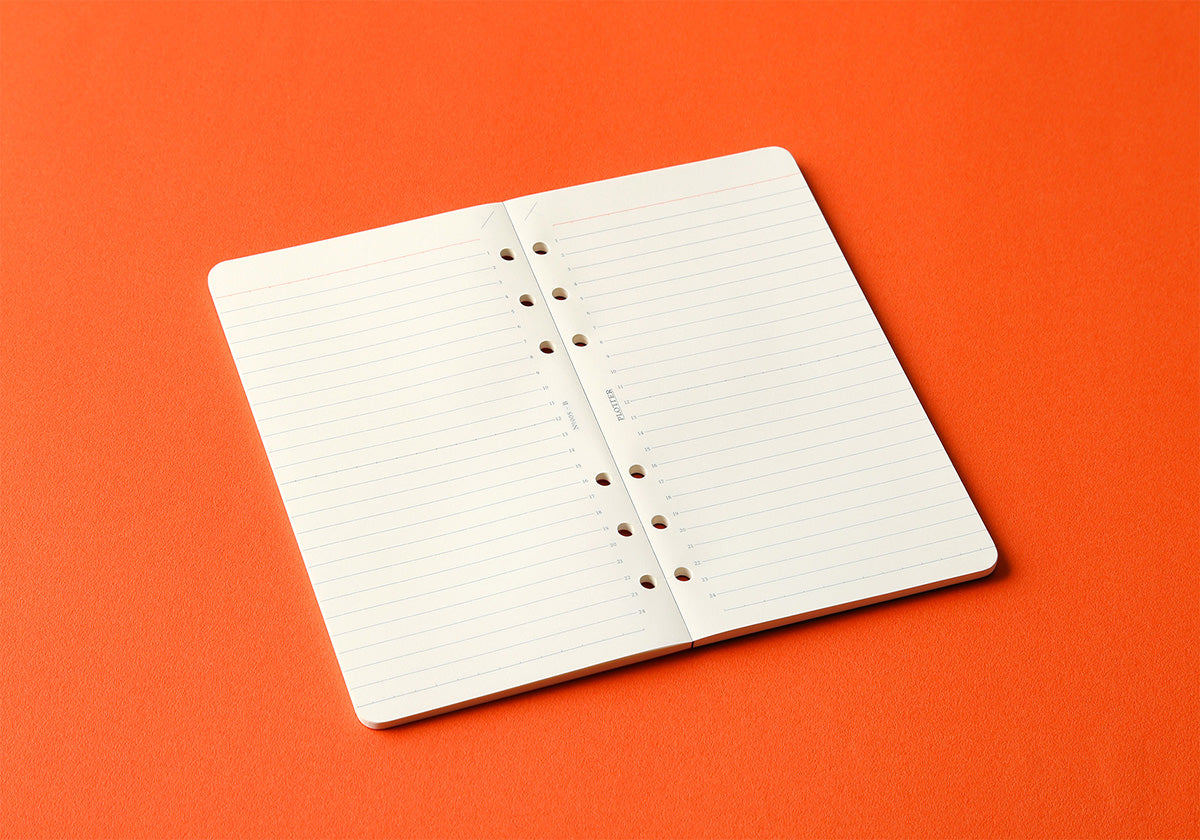 PLOTTER Refill Memo Pad 6mm Ruled (80 Sheets) - Bible Size