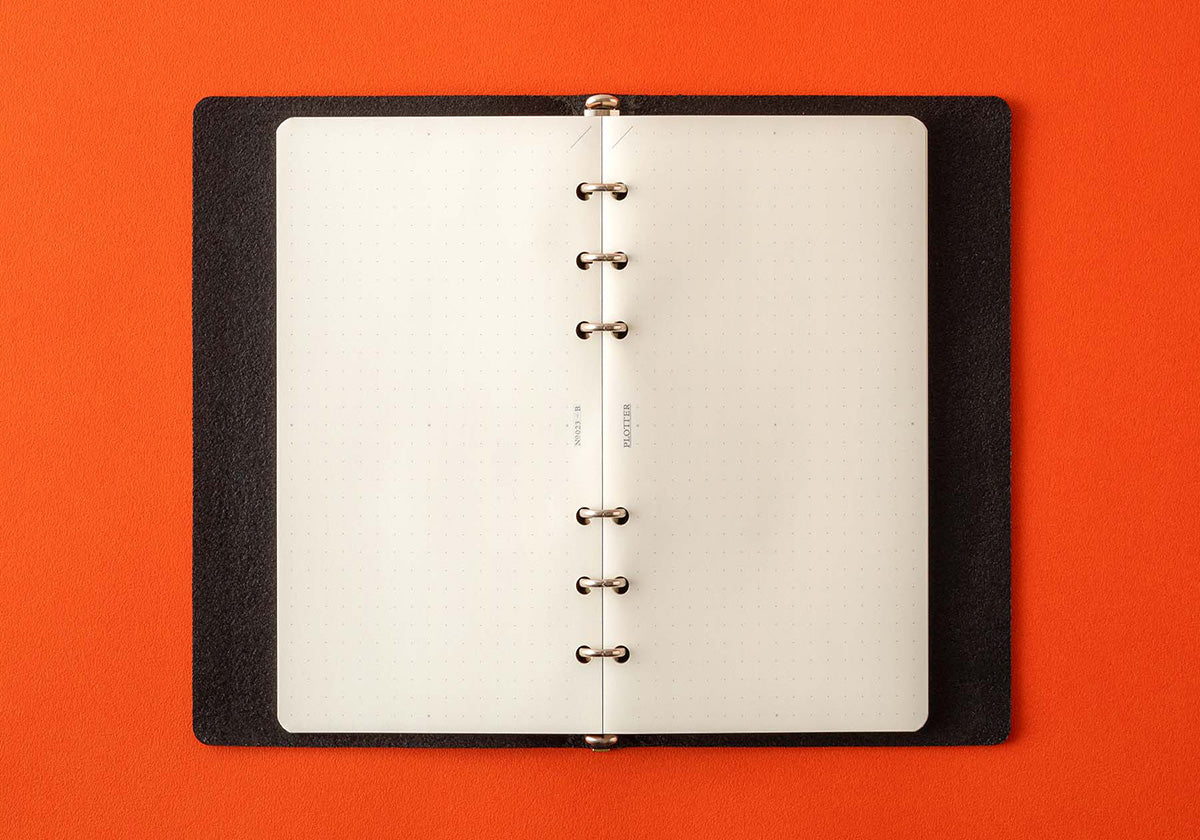 PLOTTER Refill Memo Pad 5mm Dot Grid (80 Sheets) - Bible Size