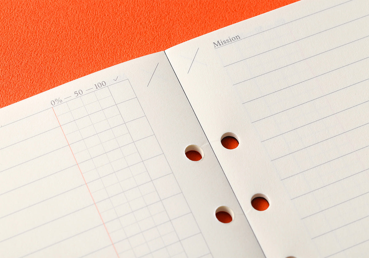 PLOTTER Refill Memo Pad To Do List (50 sheets) - A5 Size