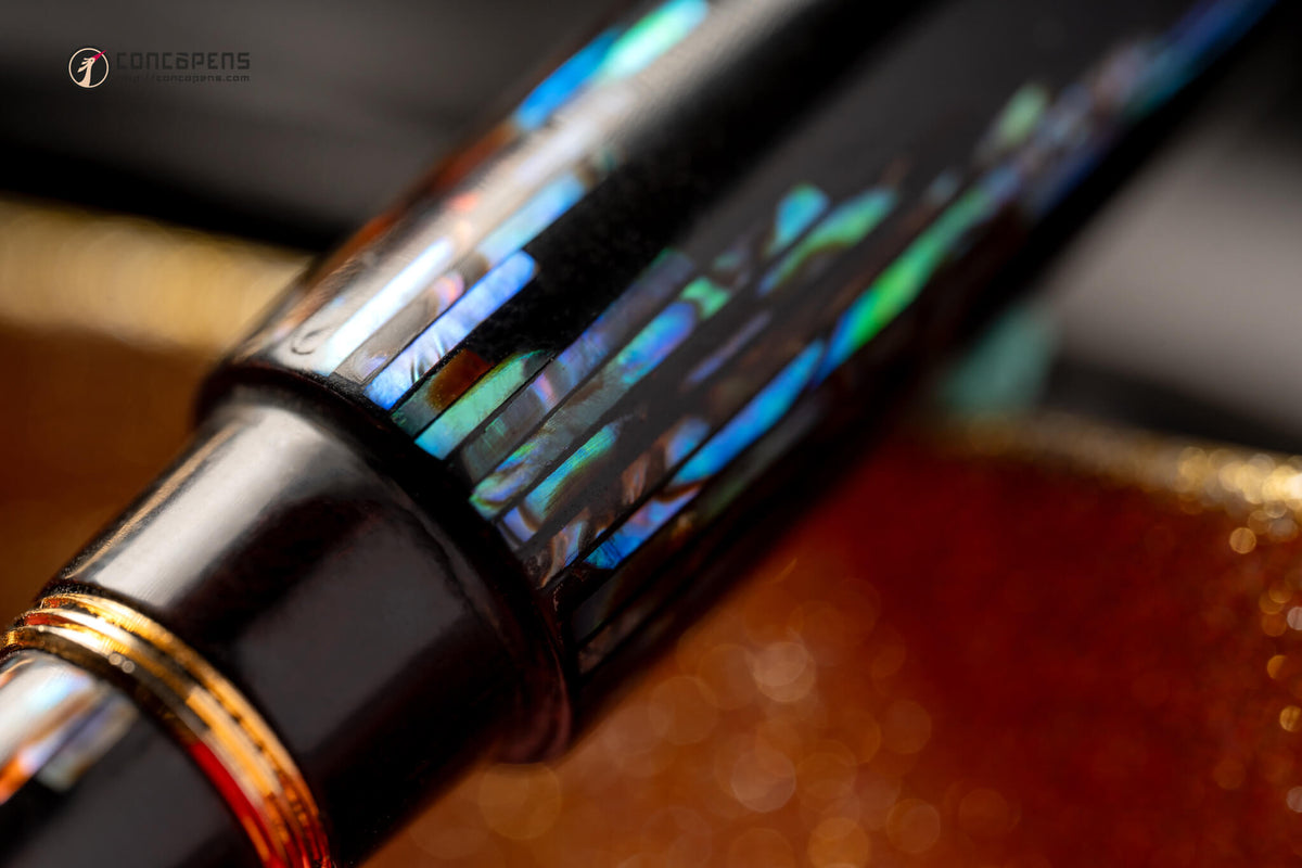 ConCoPens Traditional Vietnamese Lacquer Fountain Pen - Aurora 2