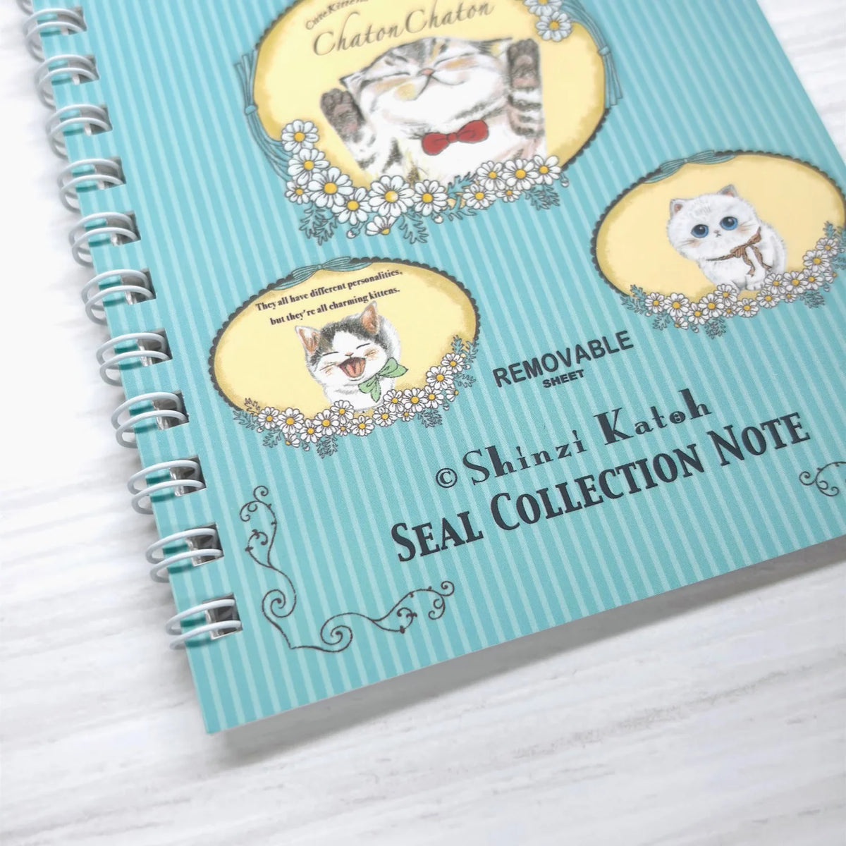 Seal-Do Seal Collection Sticker Release Book - Shinzi Katoh: Chaton Chaton 2